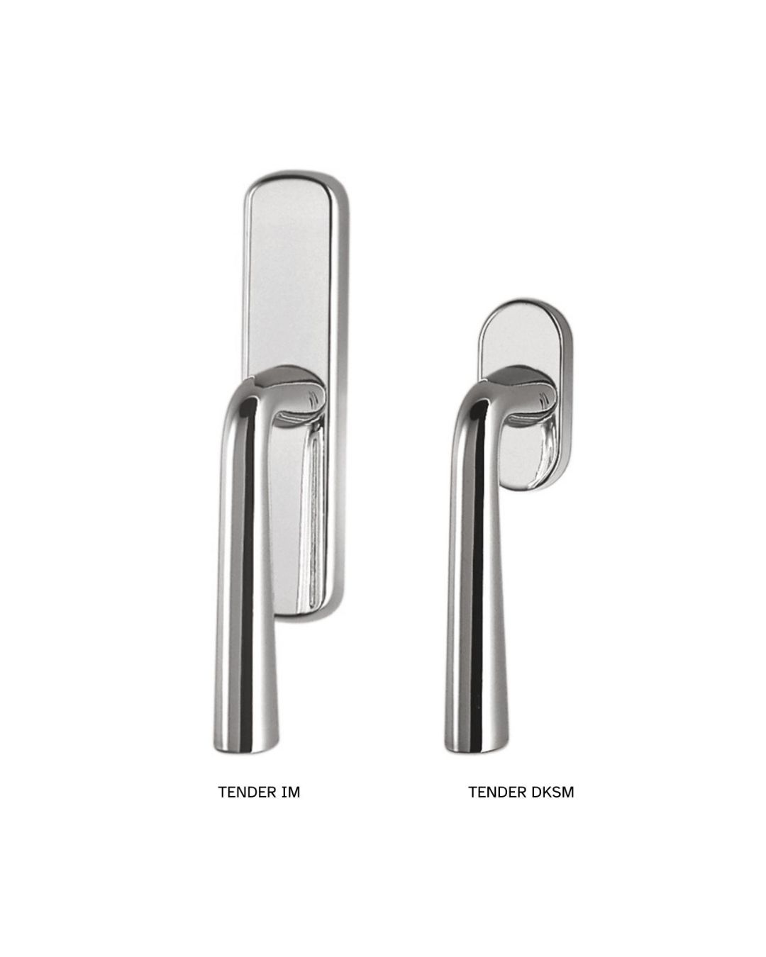 Tender - prozorska ručica